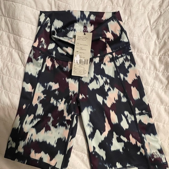 Sweaty Betty Pants - Sweaty Betty Super Sculpt Sustainable 8” Biker Shorts Size XS NWT
